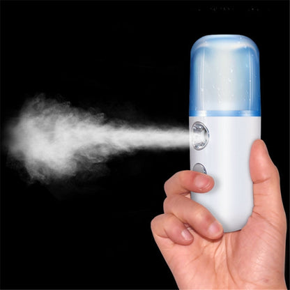 Portable Nano Spray Humidifier & Rehydration Meter – USB Charging Skin Care Mist Device