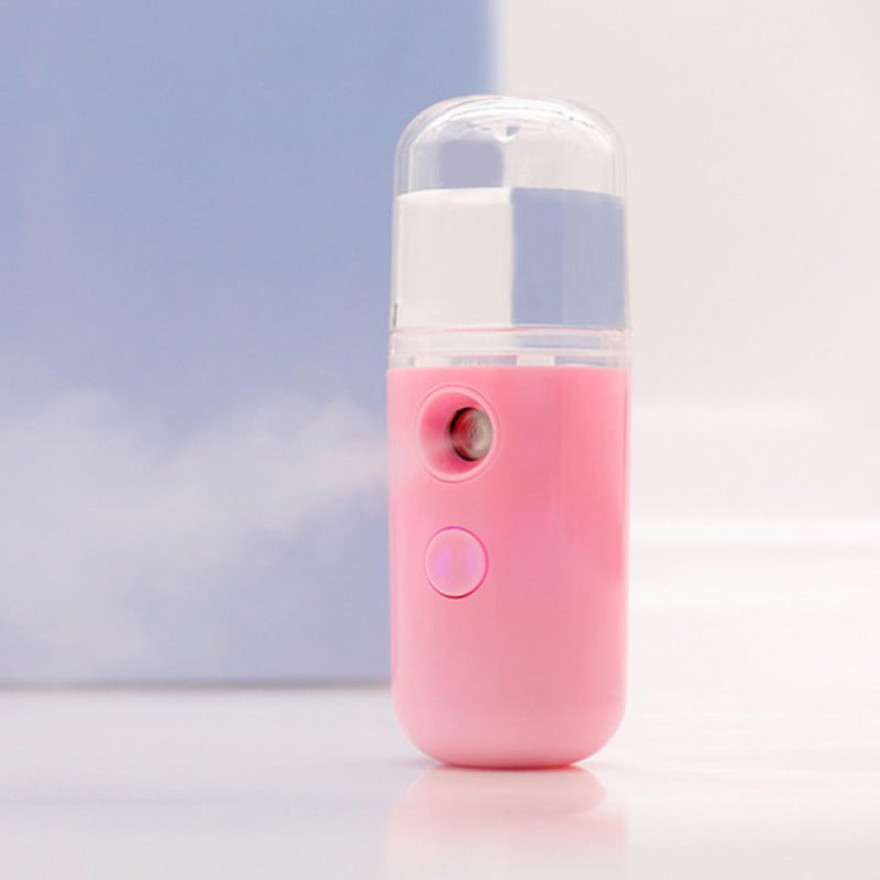 Portable Nano Spray Humidifier & Rehydration Meter – USB Charging Skin Care Mist Device