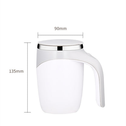 Automatic Self-Stirring Coffee Cup – Rechargeable Magnetic Mixing Mug for Coffee, Milkshakes & Drinks