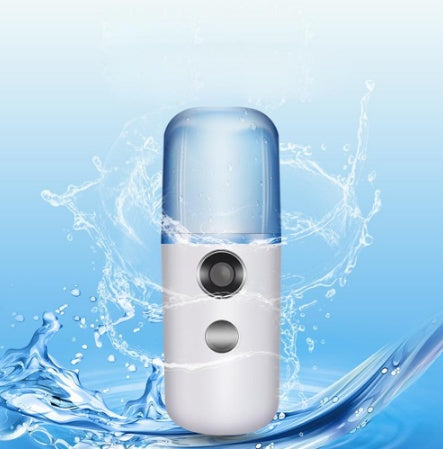 Portable Nano Spray Humidifier & Rehydration Meter – USB Charging Skin Care Mist Device