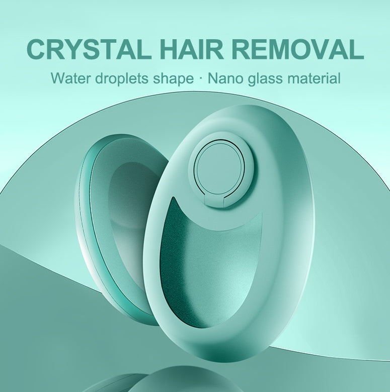 CJEER Painless Crystal Hair Eraser – Gentle Exfoliating Hair Removal Tool for Legs, Arms & Back