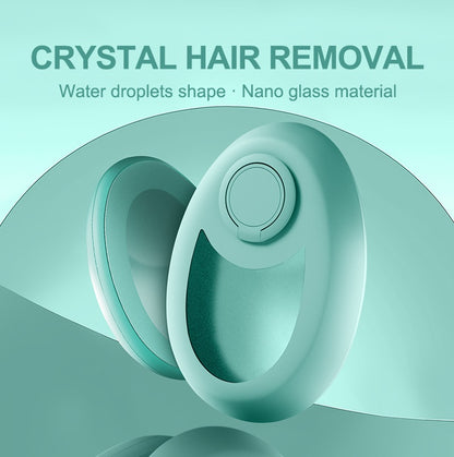 CJEER Painless Crystal Hair Eraser – Gentle Exfoliating Hair Removal Tool for Legs, Arms & Back