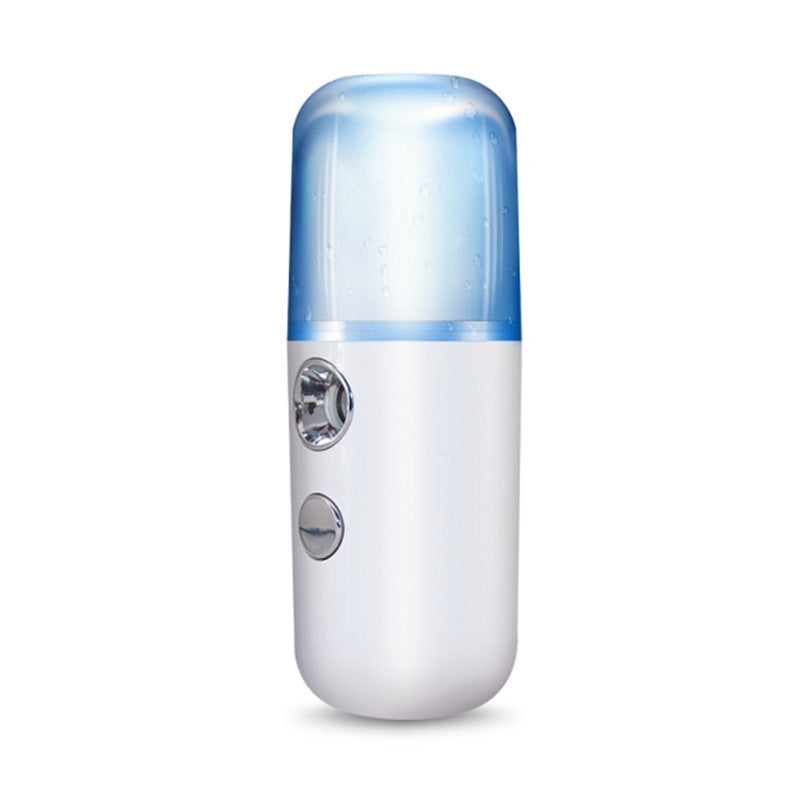 Portable Nano Spray Humidifier & Rehydration Meter – USB Charging Skin Care Mist Device